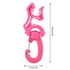 XHIKOWAT Scuba Diving Double BCD Hose Holder Snorkeling Diving Equipment Clip Regulator 304 Stainless Steel and PP Material for Dive Snorkeling (Pink),Diving view 2