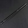 58 in Billiard cue Sticks, 1/2 Jointed Handcraft Pool Cue Sticks with 10.8Mm Tips Pool Cue, Maple Snooker Cue for House Bar (Color : Schwarz) view 3