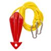 Aqua 16ft DLX Floating Watersports Tow Harness, for Water Skis, Wakeboards, Towable Tubes and Kneeboards view 1
