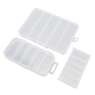 Keenso Clear Fishing Tackle Box, 3pcs Organized Storage Solution for Lures, Hooks, Sinkers, Compact and Portable