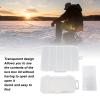 Keenso Clear Fishing Tackle Box, 3pcs Organized Storage Solution for Lures, Hooks, Sinkers, Compact and Portable view 2