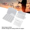 Keenso Clear Fishing Tackle Box, 3pcs Organized Storage Solution for Lures, Hooks, Sinkers, Compact and Portable view 3