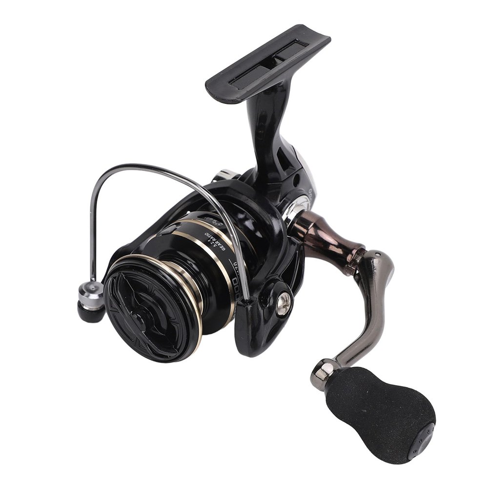 Keenso Powerful Lightweight Fishing Reel, Aluminum Alloy Metal Reel Accessories, Suitable for Saltwater Or Freshwater Fishing (AC3000)