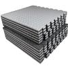 AIRHOP Upgraded 0.79" Extra Thick 48 Sq Ft High-Density Eva Foam Exercise Gym Mats, 12 Pcs Large Interlocking Puzzle Floor Tiles (24"x24") for Home Gym, Black&Gray view 1