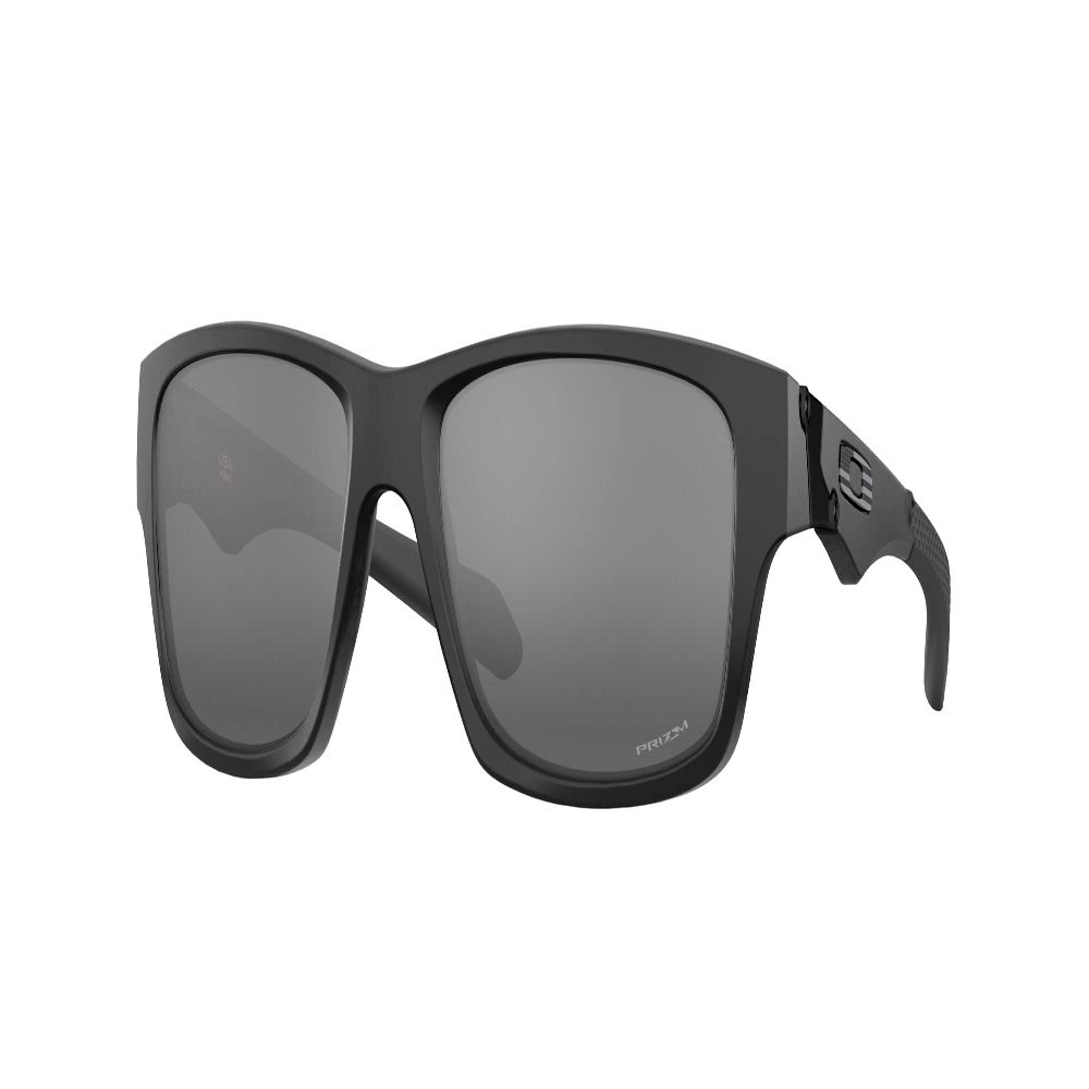 Oakley OO9135 Sunglasses Bundle: OO 9135 913534 Matte Black and Large Red leash Accessory kit