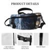 Beach Rock Print Crossbody Backpack -Versatile Crossbody Backpack For Outdoor Activities view 4
