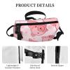 Cute Pig Print Crossbody Backpack -Versatile Crossbody Backpack For Outdoor Activities view 4
