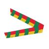 Trukd Flag of Benin Headbands,Sports Head Tie,Headband for Men and Women,Hair Band for Running, Workout, Football, Black, TD-TD12158 view 2