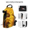 Sunflowers Print Crossbody Backpack -Versatile Crossbody Backpack For Outdoor Activities view 3