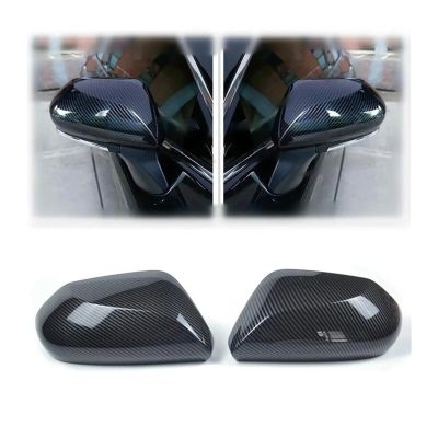 Compatible For Camry 2018 2019 2020 2021 2022 2023 Car Rearview Side Mirror Cover Wing Cap Exterior Rear View Case Trim Carbon Fiber