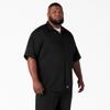 Dickies Short Sleeve Work Shirt, Black, 3T view 3