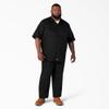 Dickies Short Sleeve Work Shirt, Black, 3T view 4