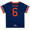 Chris Taylor Virginia Cavaliers UVA Officially Licensed MLBPA T-Shirt Blue view 2