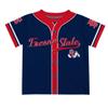Vive La Fete Players Association Aaron Judge Fresno State Bulldogs Officially Licensed T-Shirt Blue view 1