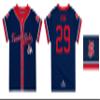 Vive La Fete Players Association Aaron Judge Fresno State Bulldogs Officially Licensed T-Shirt Blue view 3