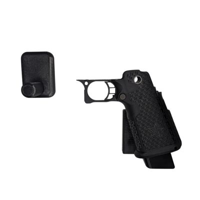 Hammy3DPrints Mount for 2011 - Magnetic | Pistol Holder Handgun Storage Rack (Facing Left)