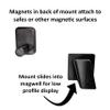 Hammy3DPrints Mount for 2011 - Magnetic | Pistol Holder Handgun Storage Rack (Facing Left) view 2