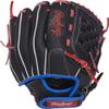 Rawlings | Mark of A PRO LITE Youth Baseball Glove | Right Hand Throw | 11" - Basket Web | Jacob deGrom Model - Black/Red/Blue view 3