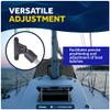 Five Oceans Boat Hatch Lid Support, 10-1/4" to 16-15/16" (260mm-430mm) Adjustable, 1/2" (13mm) Tube, Stainless Steel & Nylon - FO4802 view 4