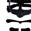 Vaveren Basketball Mask, Face Guard for Broken Nose Sports with Padding, Face Shield Mask Basketball Nose Guard for Soccer, Softball, Black Black Sticker view 2