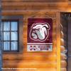 College Flags & Banners Co. Mississippi State Bulldogs Wordmark Logo House Flag Banner view 3