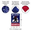 New York Giants Bigfoot Sasquatch Believe Yard Garden Banner Flag view 3