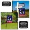 New York Giants Bigfoot Sasquatch Believe Yard Garden Banner Flag view 4