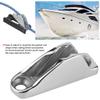GOTOTOP Boat Cleat Rope Line Clamp Jam Grip, Jam Cleat Solid Stainless Steel Boat Rope Holder Clamp, Boat Hardware Parts Sailing Kayak Marine Accessories, Rope Clamp Boat Rope Clam view 3