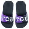 FOCO Men's NCAA Big Logo Raised Slide, TCU Horned Frogs, X-Large view 1