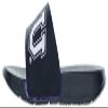 FOCO Men's NCAA Big Logo Raised Slide, TCU Horned Frogs, X-Large view 3