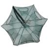 Automatic Foldable Fishing Net Trap for Crab, Fishing Trap Net Foldable Nylon Fishing Net for Crab, Minnow, Crawdad, Lobster, Shrimp Highly Nylon Material Active Shirts view 1
