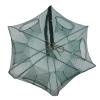 Automatic Foldable Fishing Net Trap for Crab, Fishing Trap Net Foldable Nylon Fishing Net for Crab, Minnow, Crawdad, Lobster, Shrimp Highly Nylon Material Active Shirts view 2