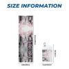 FoRes Paris Street Eiffel Tower Pink Floral Cold Exercise Towel for Gym, Running, Sports, Yoga & More - Enhance Your Workout Experience view 3