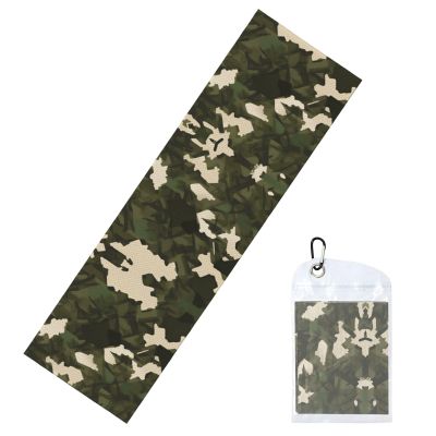 FoRes Army Camouflage Cold Exercise Towel for Gym, Running, Sports, Yoga & More - Enhance Your Workout Experience