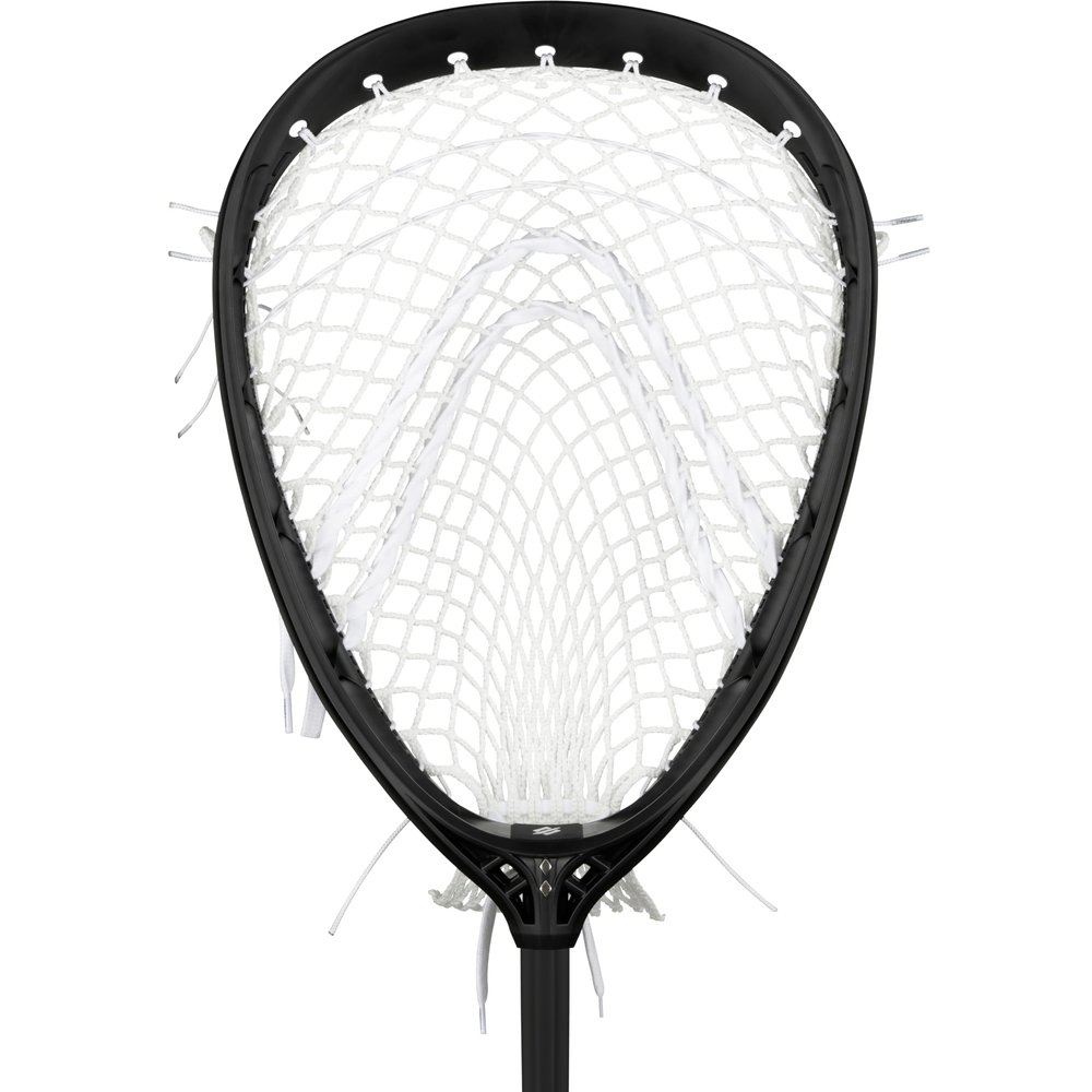 StringKing Complete 2 Pro Goalie Lacrosse Stick - Mark 2G Head on A Series 162 Gram Shaft (Grizzly 1s - Black/White)