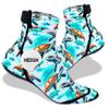 CallaSports Neoprene Beach Socks - Water and Sand Socks for Men and Women (Large, Sea Turtle) view 1