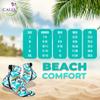 CallaSports Neoprene Beach Socks - Water and Sand Socks for Men and Women (Large, Sea Turtle) view 3