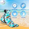 CallaSports Neoprene Beach Socks - Water and Sand Socks for Men and Women (Large, Sea Turtle) view 4