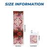 FoRes Pink Cow with Strawberries Cold Exercise Towel for Gym, Running, Sports, Yoga & More - Enhance Your Workout Experience view 3