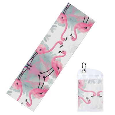 Pink Flamingo Cold Exercise Towel for Gym, Running, Sports, Yoga & More - Enhance Your Workout Experience