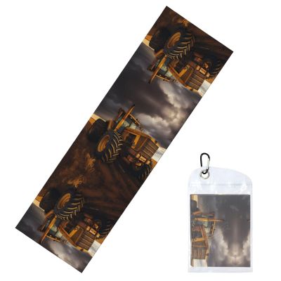 Tractor in The Field Cold Exercise Towel for Gym, Running, Sports, Yoga & More - Enhance Your Workout Experience