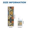 Oil on Canvas Sunflower Cold Exercise Towel for Gym, Running, Sports, Yoga & More - Enhance Your Workout Experience view 3