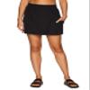 Avalanche Women's Cargo Hiking Skort, Quick Drying Crinkle Woven Tennis/Golf Skirt with Inner Liner Short Black XS view 3
