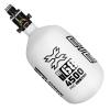 HK Army HPA Paintball Tank - Lightweight Alpha Air Carbon Fiber Compressed Air Tank - 68ci/4500 psi Blizzard view 2