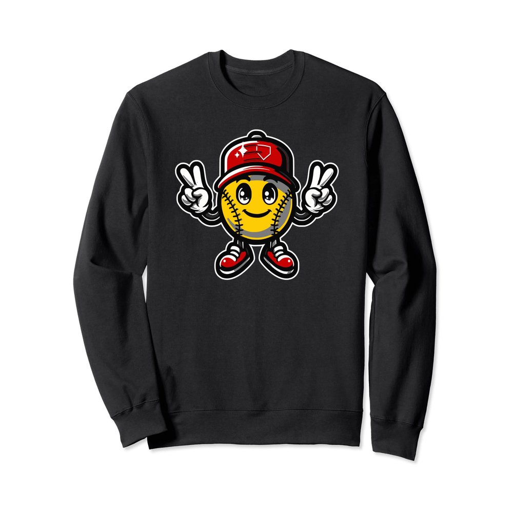 Hit Streak Softball Guy Sweatshirt