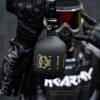 HK Army HPA Paintball Tank - Lightweight Alpha Air Carbon Fiber Compressed Air Tank - 48ci/4500 psi Midas view 4