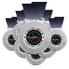 10 Pack Volleyball Award Medal, Customizable, Specify YOUR CUSTOM TEXT with our volleyball award medallion. Large 3-1/8W x 3-1/2H quality medal from heavy metal alloys. Printed packaged USA view 1