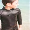 Selective HA Baby, Infant, Toddler, Kids Ultrasoft 1.5mm and 2.5mm Genuine Yamamoto Neoprene Longsleeve Shorty Wetsuit Springsuit (Black Onyx 2.5mm Yamamoto, 4T (L)) view 3