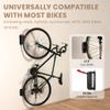 Pure Urban Swivel Bike Wall Mount - Garage Wall Bike Rack, Bicycle Hook Hanger - Space Saving Storage Bike Wall Holder for Home & Garage view 4