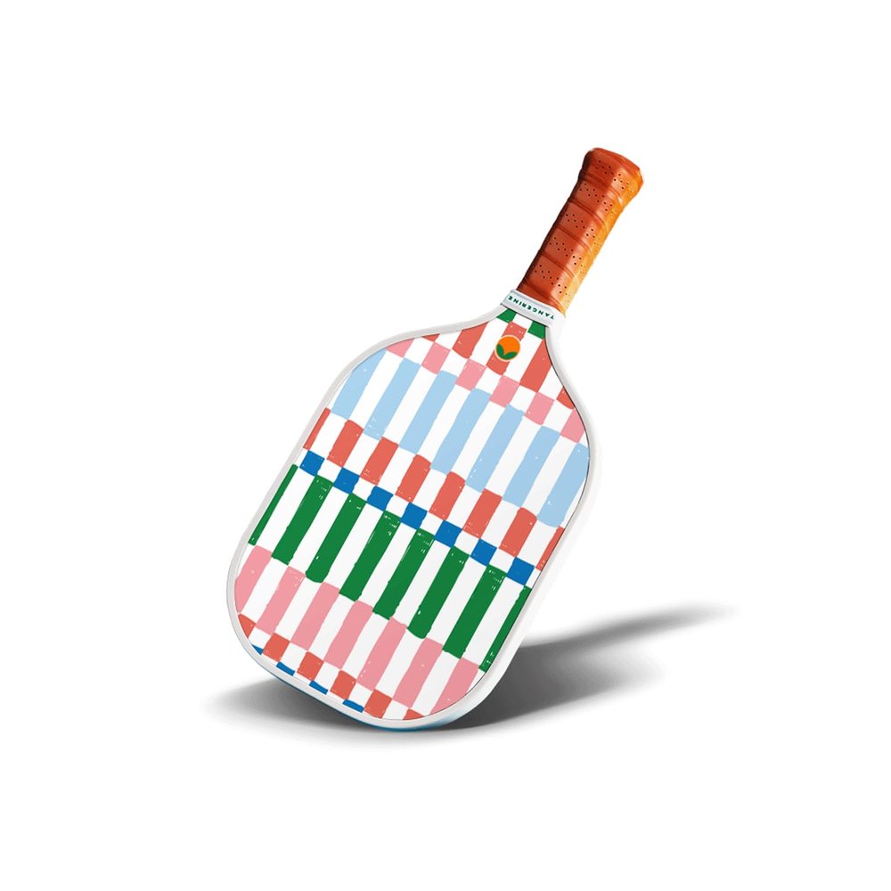 Tangerine Pickleball Paddle - Cool & Unique Designs - Lightweight with Honeycomb Core & Fiberglass Surface - Gifts for Pickleball Lovers - USAPA Approved - Napa